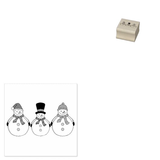 Tampons Encreurs L'hiver des neiges est arrivé (Tamponné)