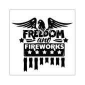 Tampons Encreurs Liberté et feux d'artifice (Impression)