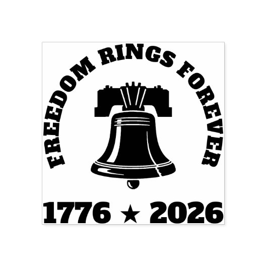 Tampons Encreurs Liberty Bell Seal • 1776–2026 U.S. Tribute (Impression)