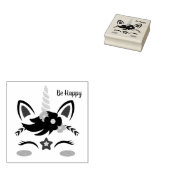 Tampons Encreurs Licorne heureuse (Tamponné)