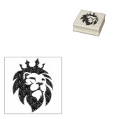 Tampons Encreurs Lion Avec Couronne - Style Or 1 (Tamponné)