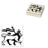 Tampons Encreurs Lion of Judah - Jah Rastafari - Reggae Roots Stamp (Tamponné)