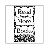 Tampons Encreurs Lire plus Livres Timbre en caoutchouc (Impression)