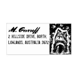 Tampons Encreurs Little Doggy en bleu