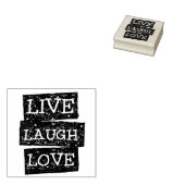 Tampons Encreurs Live Laugh Love 2 (Tamponné)