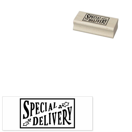 Tampons Encreurs Livraison spéciale Noël Père Noël Mail (Tamponné)