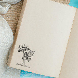 Tampons Encreurs Livre de bibliothèque de fée vintage