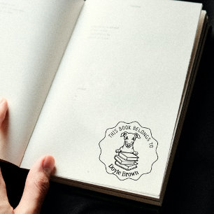 Tampons Encreurs Livre de Chien mignon Whippet