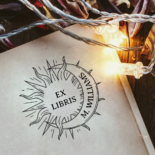 Tampons Encreurs Livre de la bibliothèque personnelle Sun & Moon mo