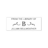 Tampons Encreurs Livre initial simple Monogramme (Impression)