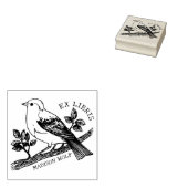 Tampons Encreurs Livre libre Vintage Bird Ex Libraries (Tamponné)