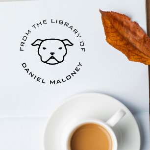 Tampons Encreurs Livre personnalisé Pitbull