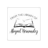 Tampons Encreurs Livre simple de la bibliothèque de (Impression)
