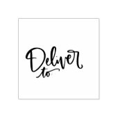 Tampons Encreurs Livrer À La Calligraphie Timbre Mariage Invitation (Impression)