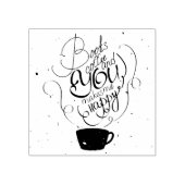 Tampons Encreurs Livres Café Et Tu Me Rends Heureux (Impression)