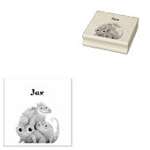 Tampons Encreurs Lizard personnalisé (Tamponné)