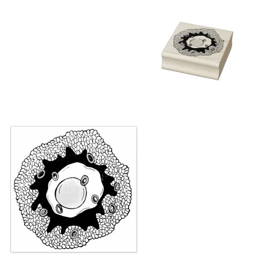 Tampons Encreurs Loco Moco Cuisine hawaïenne Nourriture Riz Hamburg (Tamponné)