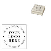 Tampons Encreurs Logo d'affaires rond sur mesure (Tamponné)