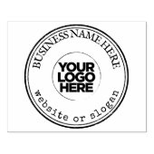 Tampons Encreurs Logo d'arrondi personnalisé et commerce de texte (Impression)