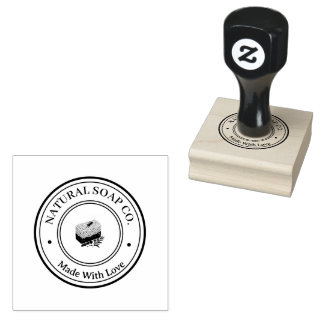 Tampons Encreurs Logo de Savon Naturel Personnalisé Entreprise