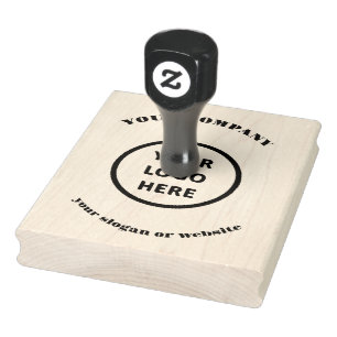 Tampons Encreurs Logo de votre entreprise personnalisé fait main 