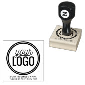Tampons Encreurs Logo d'entreprise avec nom et slogan Personnalisé (Tamponné)