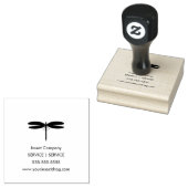 Tampons Encreurs Logo d'entreprise de la libellule d'insectes (Tamponné)