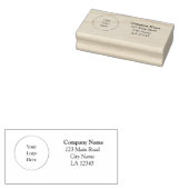 Tampons Encreurs Logo d'entreprise | Modèle d'entreprise moderne (Tamponné)