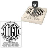 Tampons Encreurs Logo d'entreprise Moderne Entreprise Grand Profess (Tamponné)