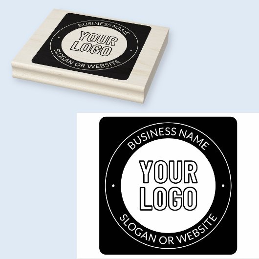 Tampons Encreurs Logo d'entreprise ou Modèle de texte de conception