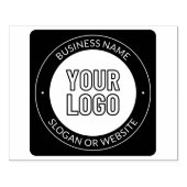 Tampons Encreurs Logo d'entreprise ou Modèle de texte de conception (Impression)