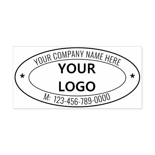 Tampons Encreurs Logo d'entreprise personnalisé et timbre en caoutc (Impression)