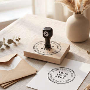 Tampons Encreurs Logo d'entreprise personnalisé Grand
