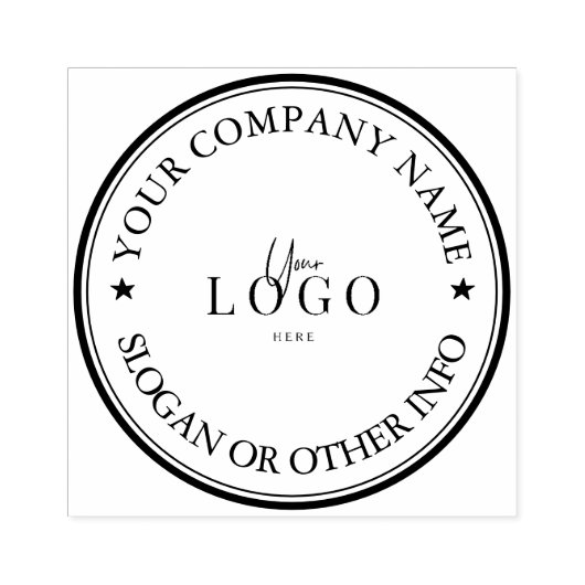 Tampons Encreurs Logo d'entreprise personnalisé personnalisé (Impression)