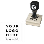 Tampons Encreurs Logo d'entreprise personnalisé Réseau social (Tamponné)