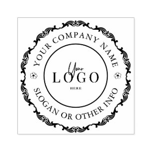 Tampons Encreurs Logo d'entreprise personnalisé Timbre en caoutchou