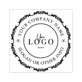 Tampons Encreurs Logo d'entreprise personnalisé Timbre en caoutchou