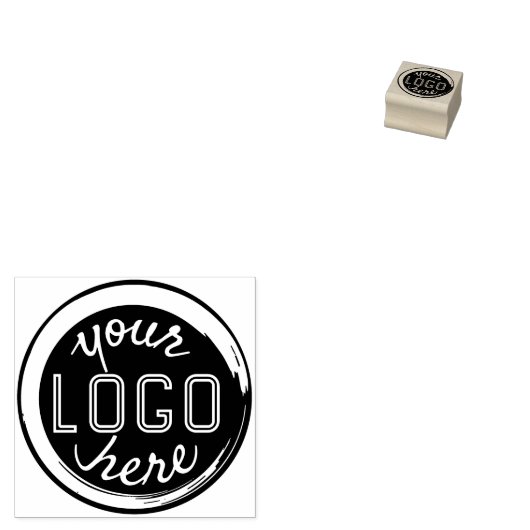 Tampons Encreurs Logo d'entreprise Simple do-it-yourself de marque (Tamponné)