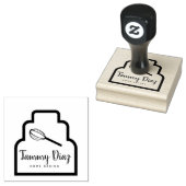 Tampons Encreurs Logo du gâteau de boulangerie Baker Whisk (Tamponné)