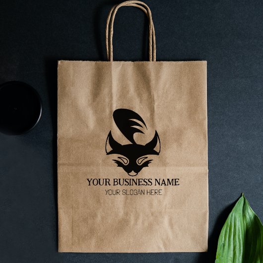 Tampons Encreurs Logo Fox moderne, Commerce Personnalisé, Grand