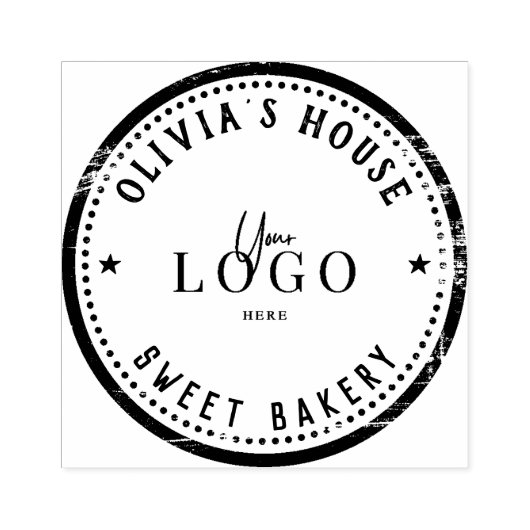 Tampons Encreurs Logo maison personnalisé Timbre caoutchouc personn (Impression)