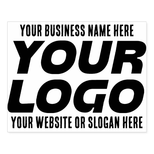 Tampons Encreurs Logo, Nom, Site Web, Slogan (Impression)