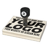 Tampons Encreurs Logo, Nom, Site Web, Slogan (Tampon)