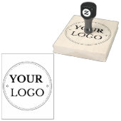 Tampons Encreurs Logo professionnel Entreprise moderne (Tamponné)