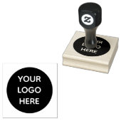 Tampons Encreurs Logo Professionnel Moderne Entreprise Caoutchouc (Tamponné)