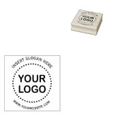 Tampons Encreurs Logo Professionnel Société Business Custom Slogan (Tamponné)