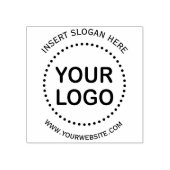 Tampons Encreurs Logo Professionnel Société Business Custom Slogan (Impression)