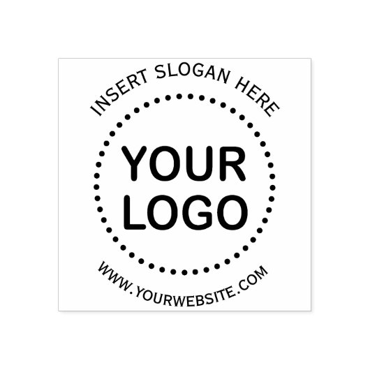 Tampons Encreurs Logo Professionnel Société Business Custom Slogan (Impression)