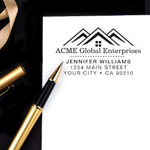 Tampons Encreurs Logo Promotionnel immobilier moderne