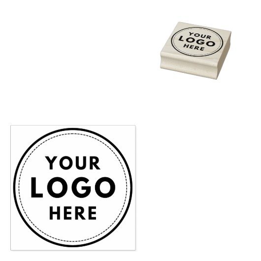 Tampons Encreurs Logo rond personnalisé Entreprise (Tamponné)